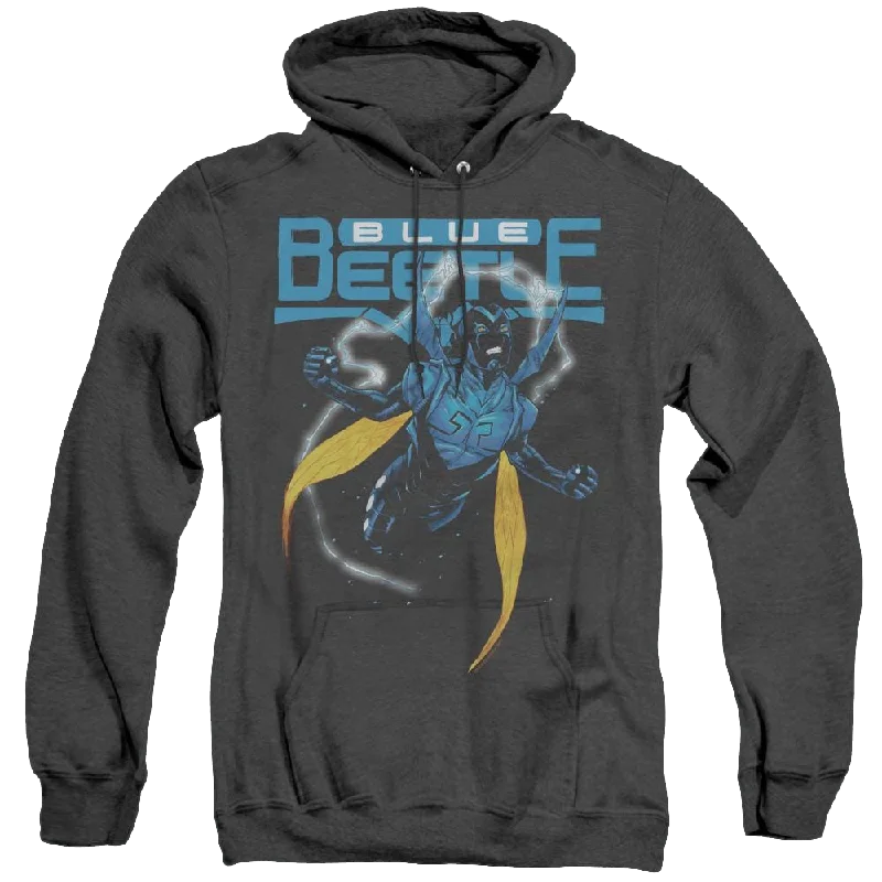 Special Price fleece hoodieMore Dc Characters Blue Beetle - Heather Pullover Hoodie