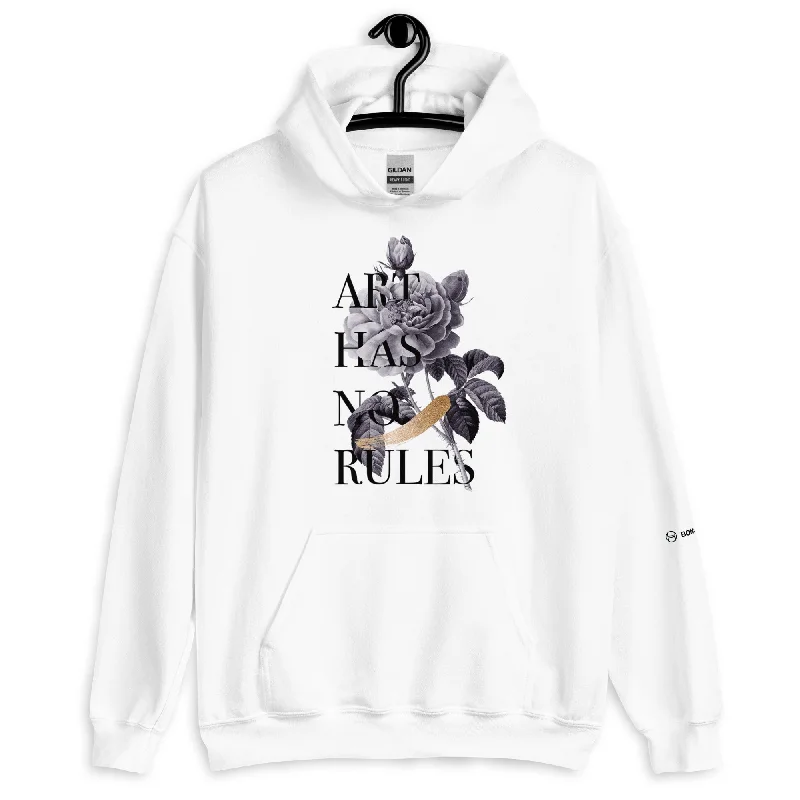 Best Deals ART HAS NO RULES Unisex Fleece Hoodie