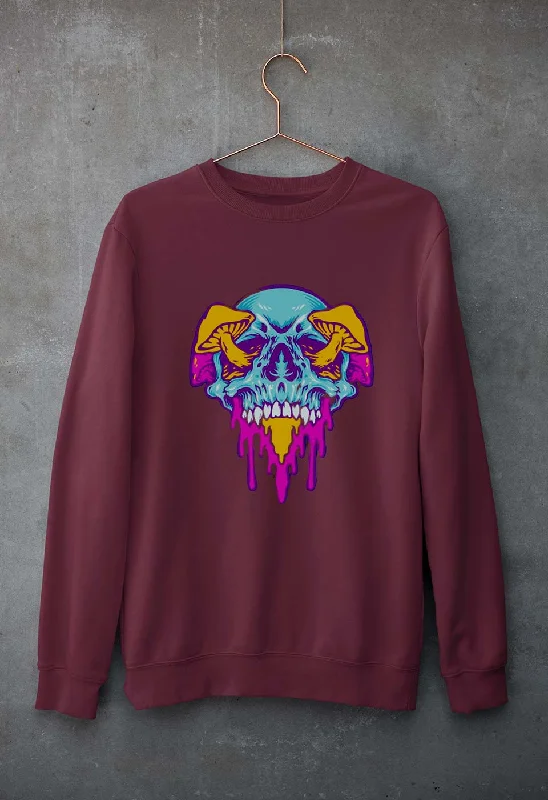 Time-Limited Offer high-performance athletic hoodieTrippy Psychedelic Skull Unisex Sweatshirt for Men/Women