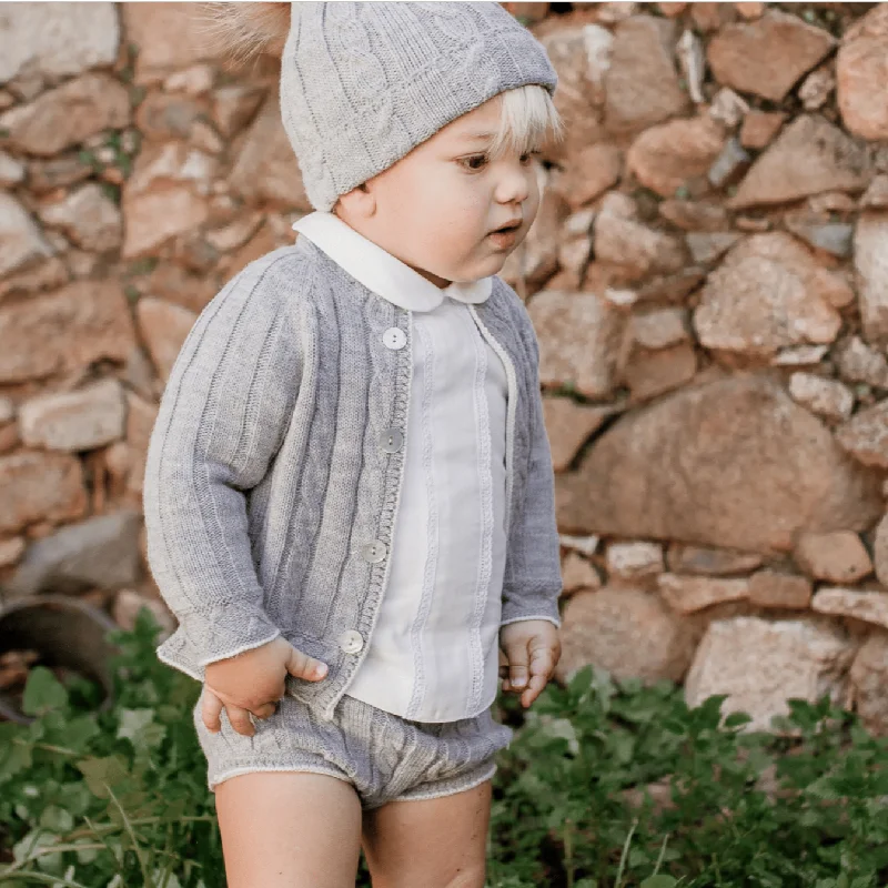 Online Exclusive layered dressRahigo Boys Gray Boys Set