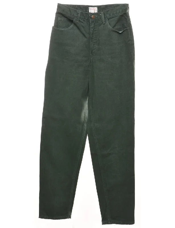 Daily Deals casual puffer jacketDark Green Tapered Jeans - W26 L31