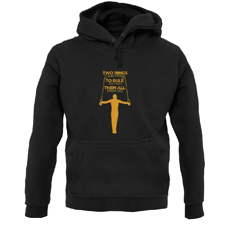 Final Markdown Two Rings To Rule Them Unisex Hoodie