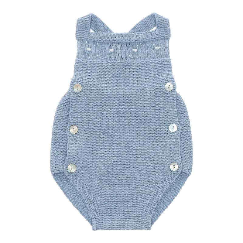 Reduced Prices knit dressMartin Aranda Boys Blue Knit Overall