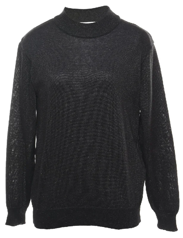 Savings Event slim fit jacketBlack Jumper - L