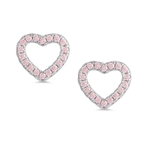Low Prices floral dressLily Nily Heart Stud Earrings