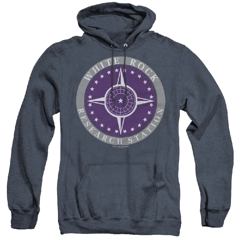 Exclusive Savings high-quality hoodieStargate Sg-1 White Rock Logo - Heather Pullover Hoodie
