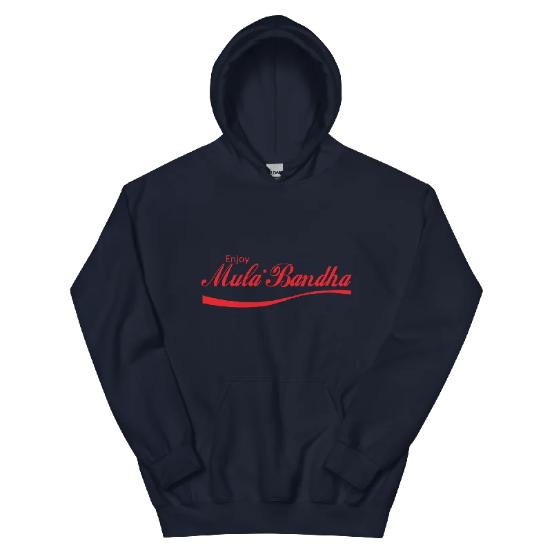 Savings Bonanza Enjoy Mula Bandha Graphic Hoodie