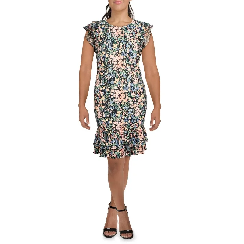 Big Discounts chic wrap dressTommy Hilfiger Womens Plus Floral Knee Midi Dress