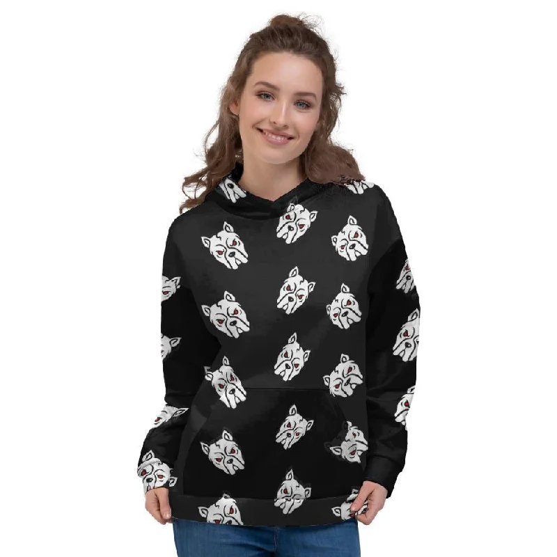 Exclusive Offers Angry Pitbull Women's Hoodie