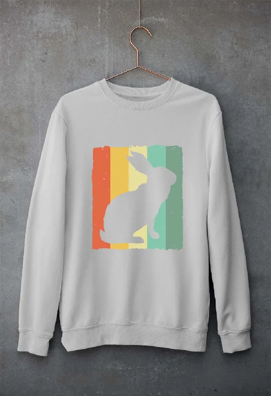 Deal Frenzy slim fit workout hoodieRabbit Bunny Unisex Sweatshirt for Men/Women