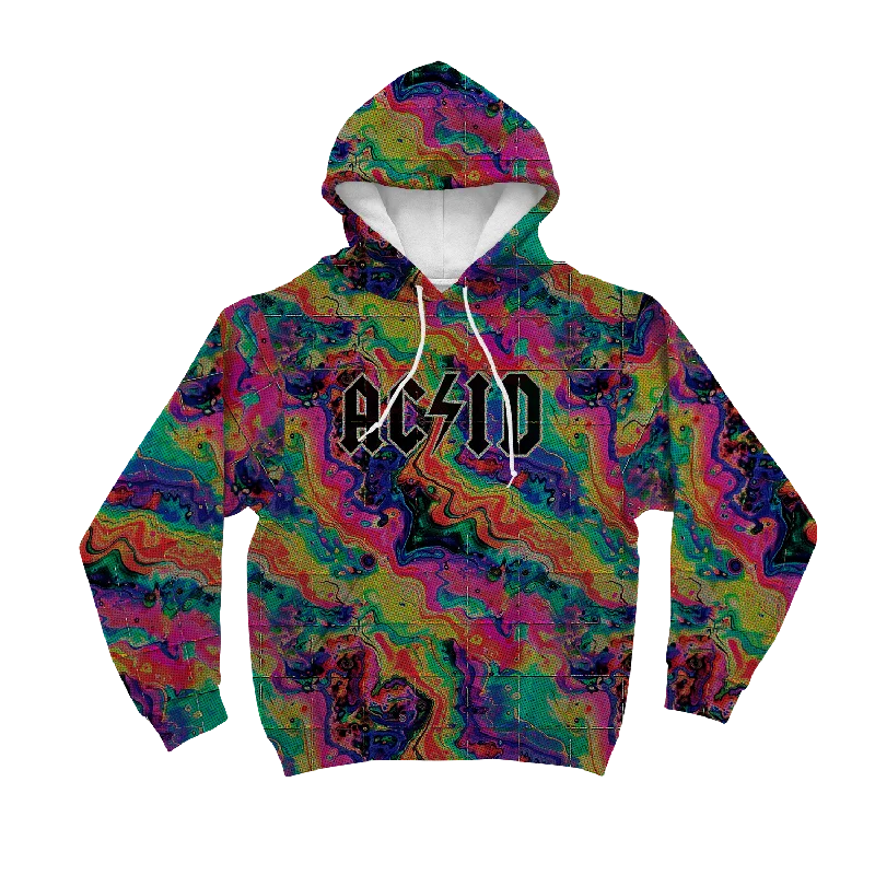 Price Slash Acid Melt All Over Print Unisex Hoodie