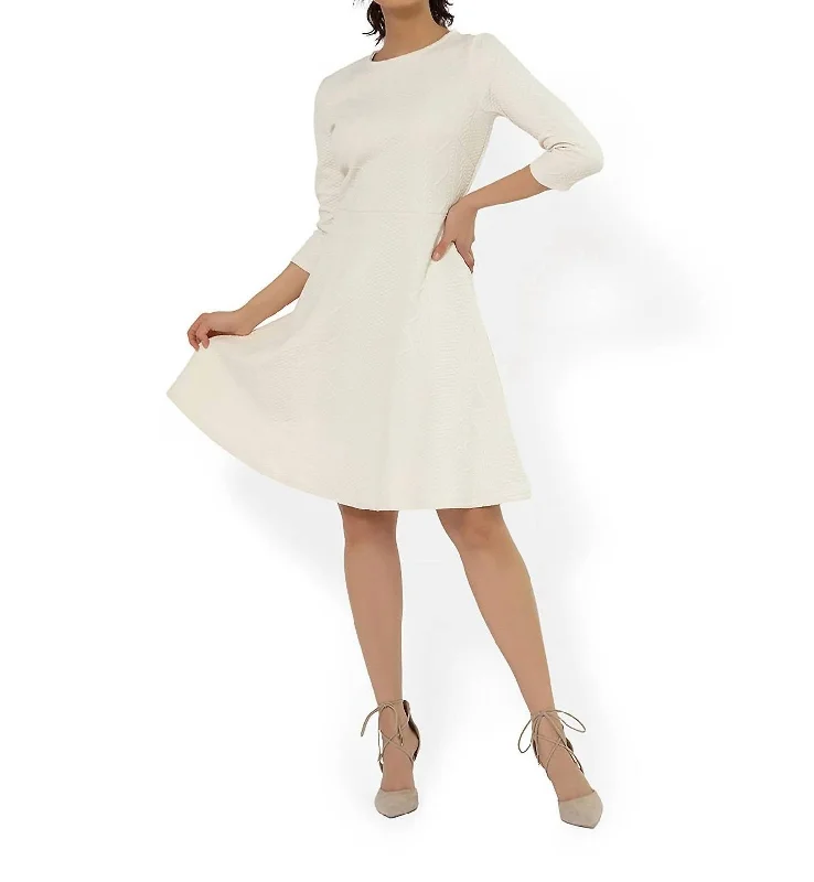 Blowout Deals fitted bodycon dressKatherine Dress In Ivory