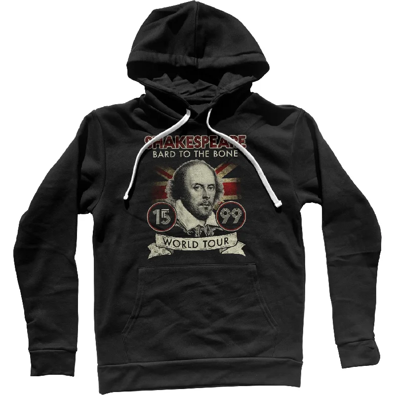 Instant Discount William Shakespeare Bard to the Bone Tour Unisex Hoodie