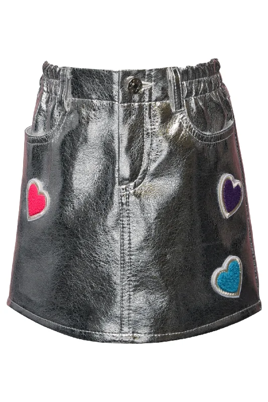 Mega Deal shift dressMetallic Faux Fur Skirt