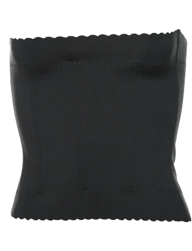 Deal Dash graphic jacketBlack Bustier - S