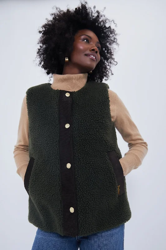 Limited Availability fitted bomber jacketOlive Dulsie Liner