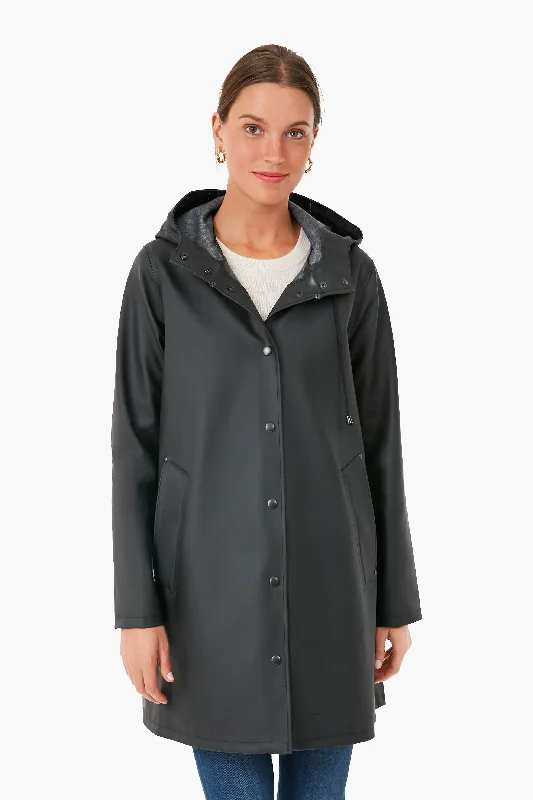 New Deals warm fleece jacketBlack Mosebacke Raincoat