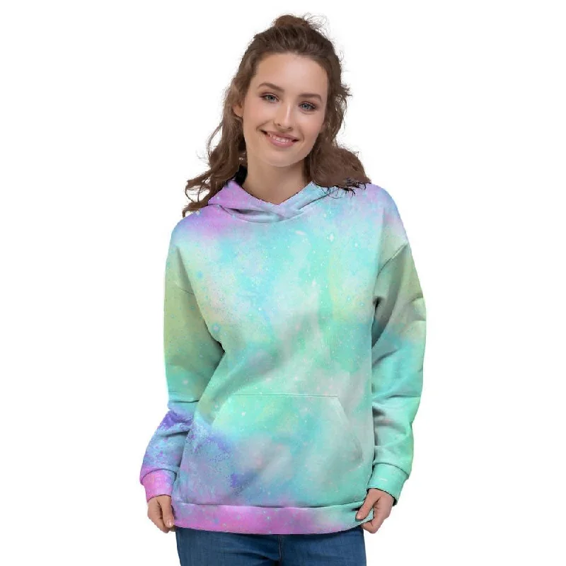 Fantastic Offers Abstract Psychedelic Holographic Women's Hoodie