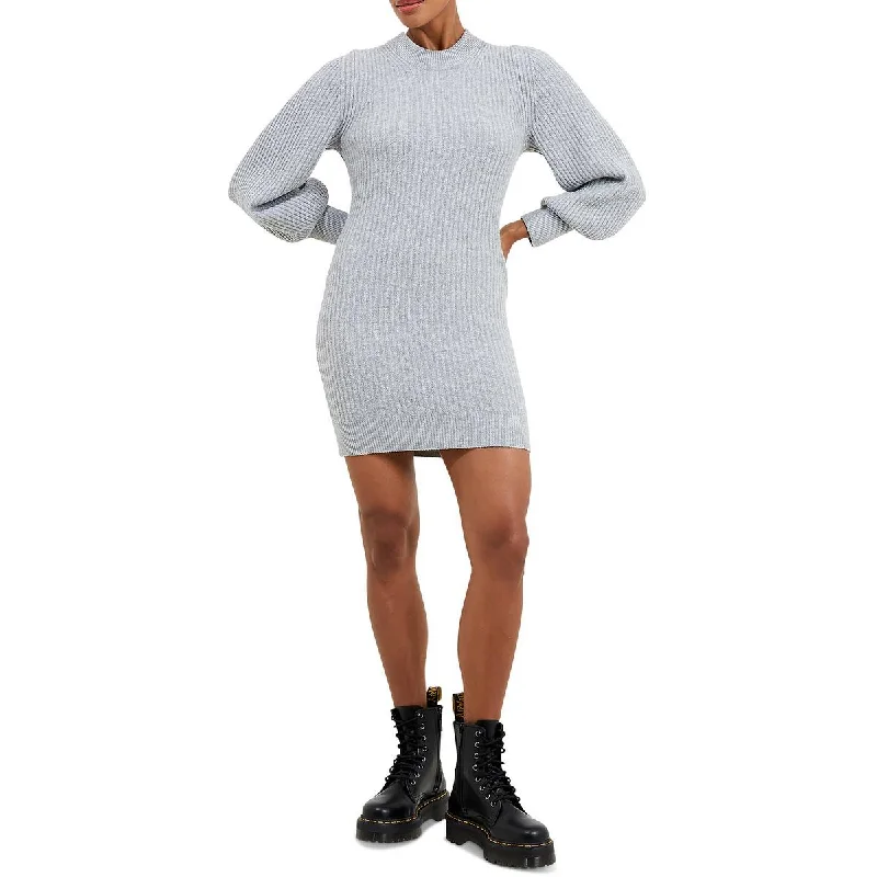 Crazy Deals high-waisted dressFrench Connection Womens Vhari Wool Ribbed Sweaterdress Crazy Deals high-waisted dressFrench Connection Womens Vhari Wool Ribbed Sweaterdress