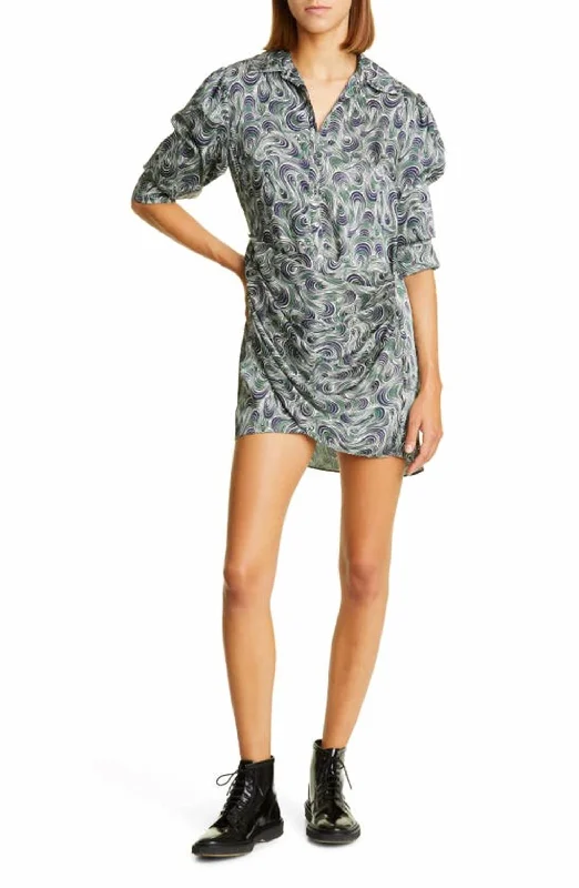 Massive Deals cocktail party dressJanine Dress In Dark Emerald Multi