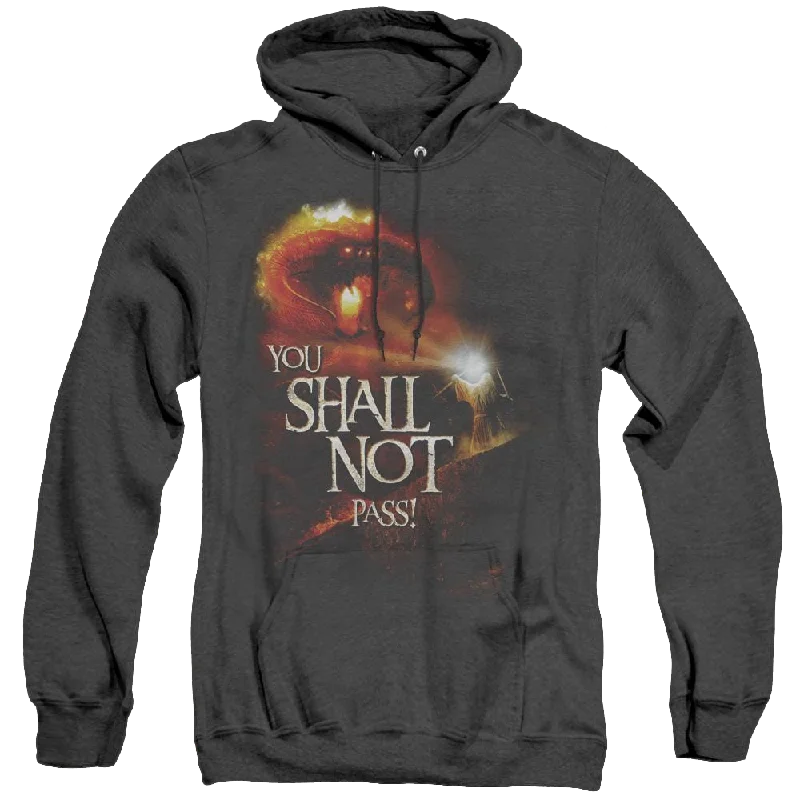 Lowest Price warm hoodieLord Of The Rings Trilogy, The You Shall Not Pass - Heather Pullover Hoodie