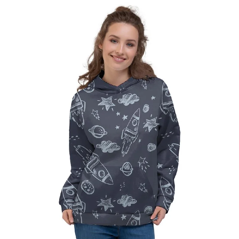 Special Buy Cartoon Galaxy Space Women's Hoodie