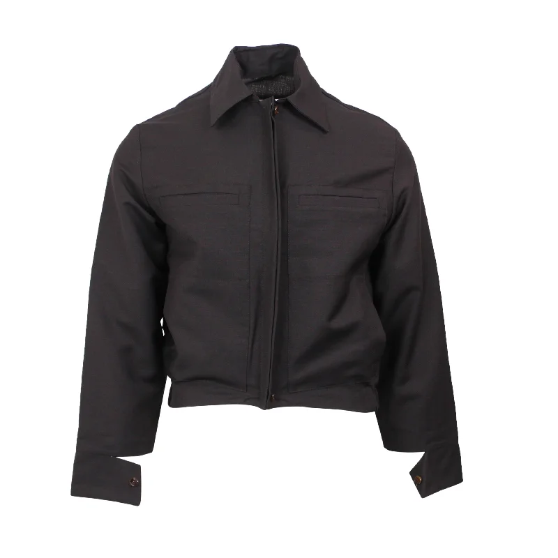 Amazing Deals breathable jacketEftychia DARK BROWN HARRINGTON JACKET