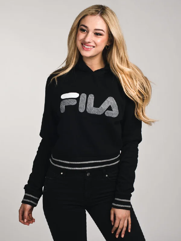 Best Seller WOMENS ROSEMARY HOODIE - BLACK/GREY - CLEARANCE