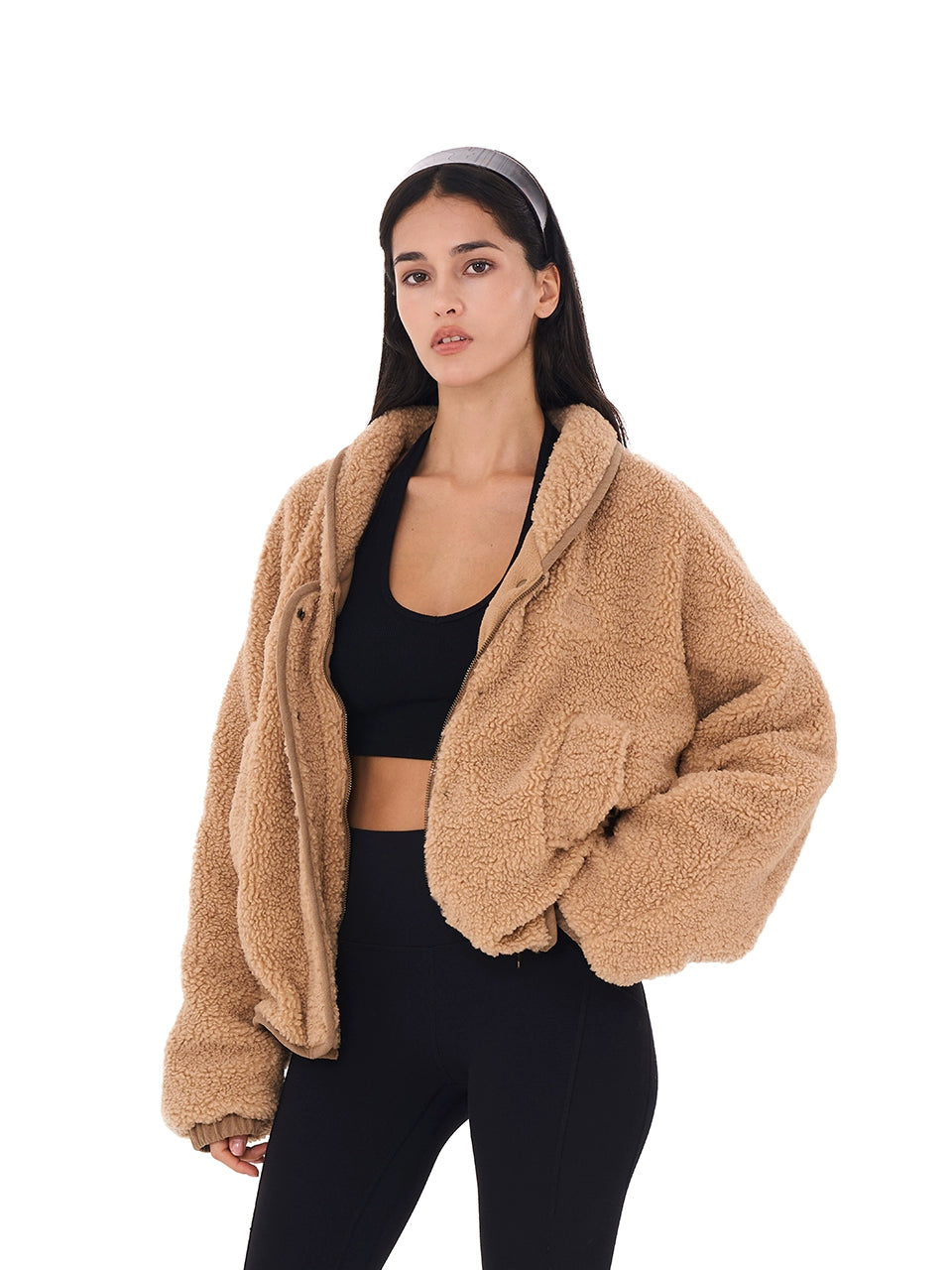 YEAR-End Sale pullover jacketDouble-Layer Fleece Oversized Jacket