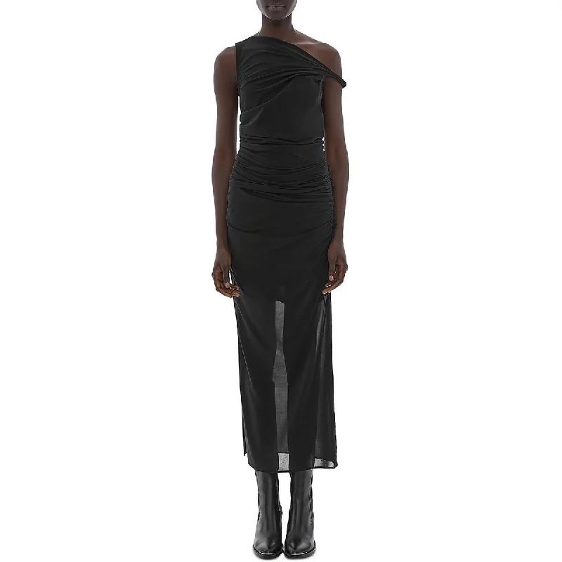Deal of the Week party dressHelmut Lang Womens Ruched Twist Midi Dress