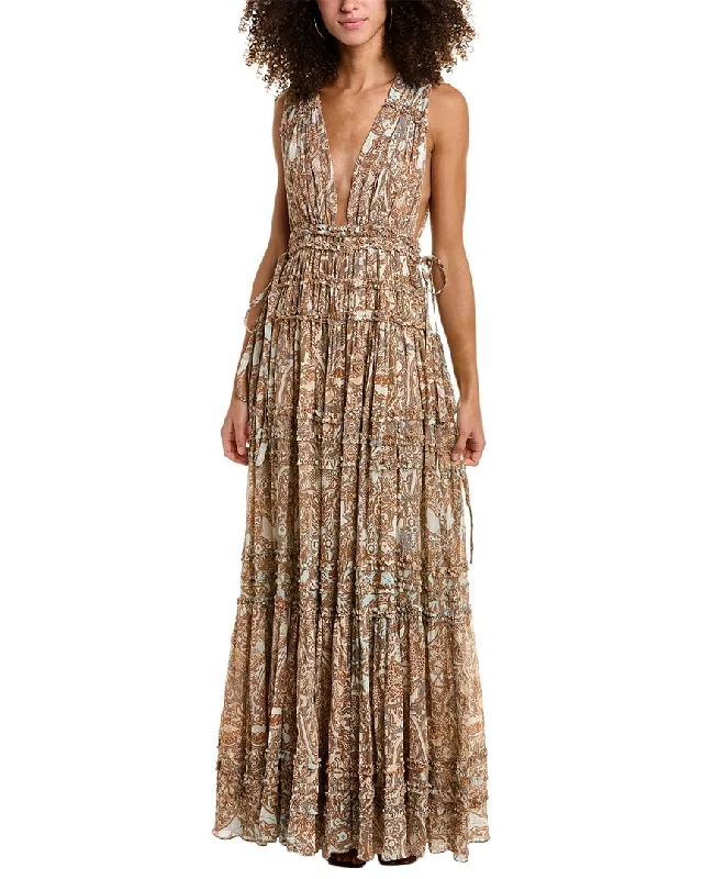Clearance Sale trendy wrap dressUlla Johnson Fiona Maxi Dress