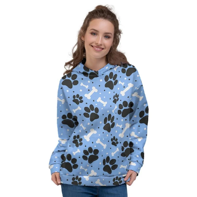 Daily Deals Dog Bone Paw Women's Hoodie