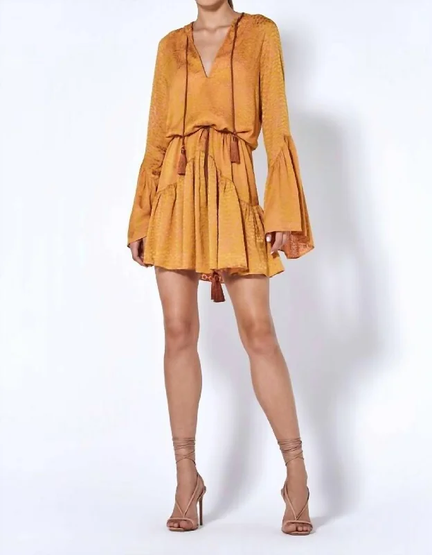 Last Chance luxury dressNella Dress In Amber