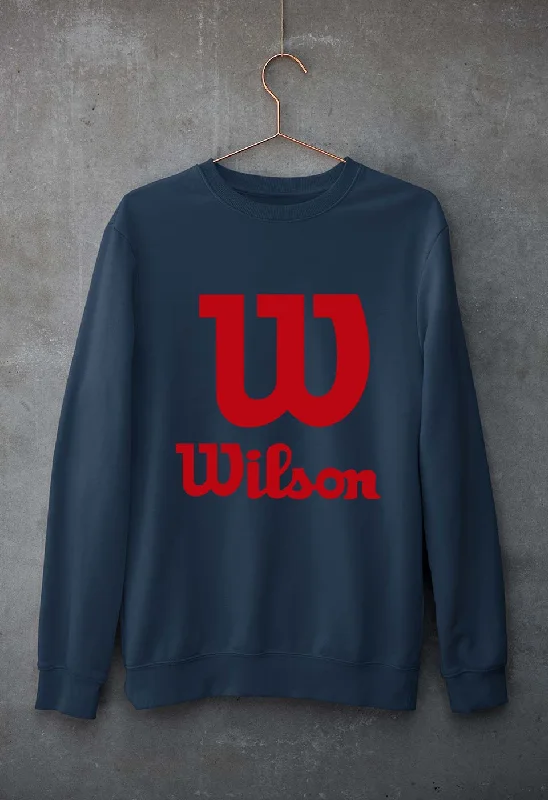 Massive Deals fitted workout hoodieWilson Unisex Sweatshirt for Men/Women
