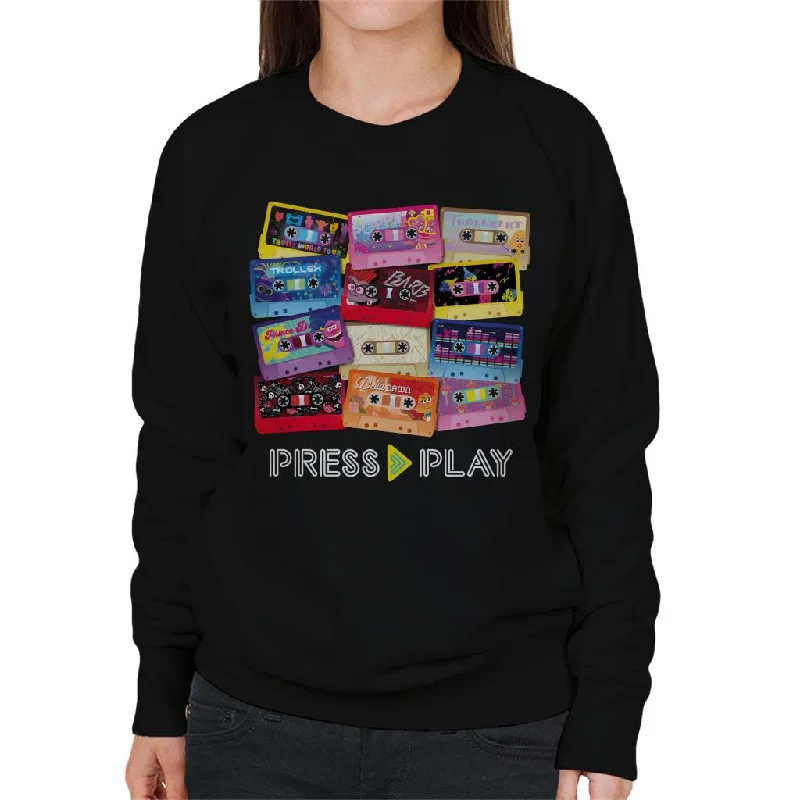 Loyalty Reward gym ready hoodieTrolls Cassette Press Play Women's Sweatshirt