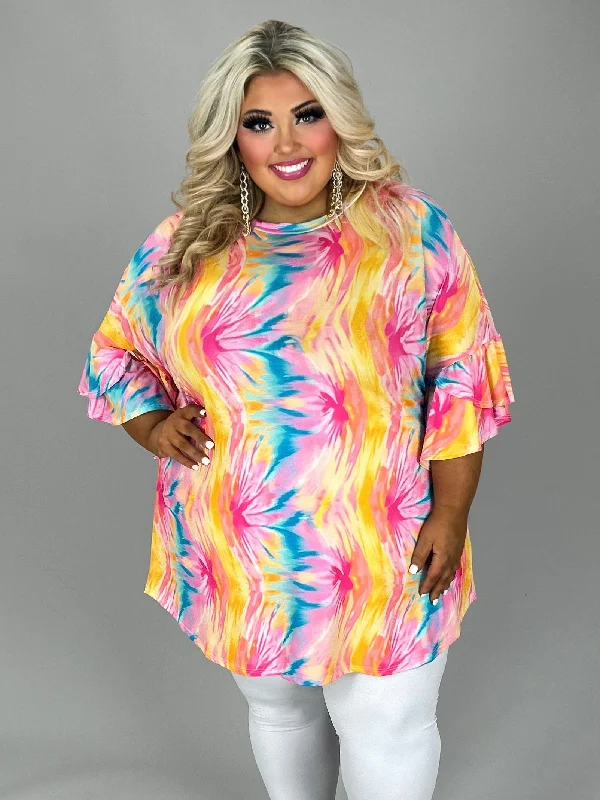 Steals and Deals casual shift dress32 PQ {Fierce Competitor} Pink/Multi-Color Tie Dye Tunic EXTENDED PLUS SIZE 4X 5X 6X Steals and Deals casual shift dress32 PQ {Fierce Competitor} Pink/Multi-Color Tie Dye Tunic EXTENDED PLUS SIZE 4X 5X 6X