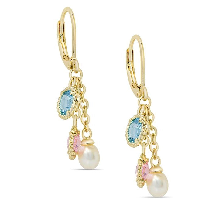Huge Savings pleated maxi dressLily Nily CZ & Pearl Charms Earrings
