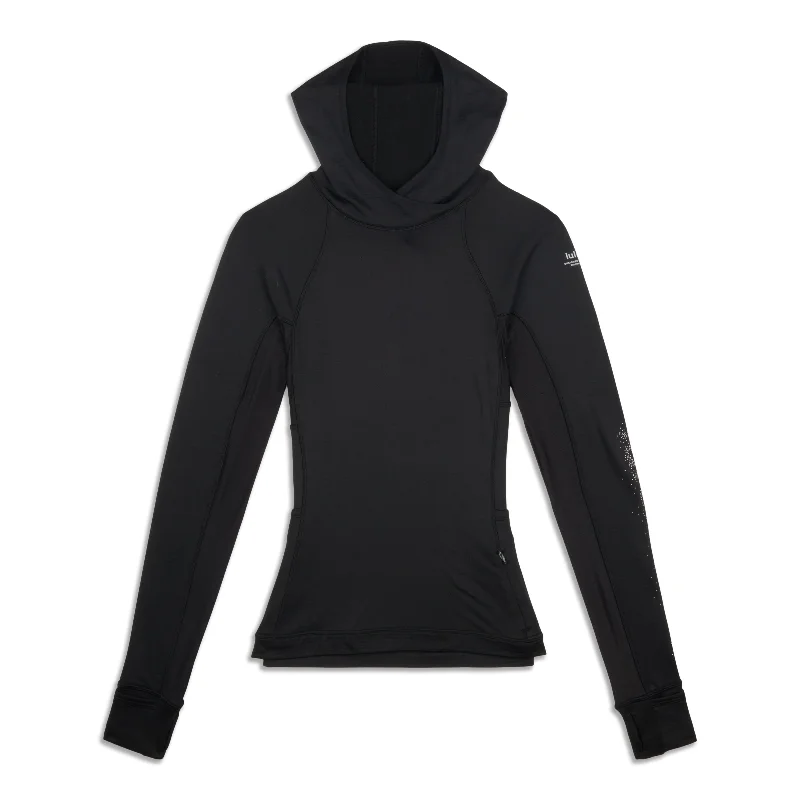 Inventory Reduction Fleece Reflective Running Hoodie - Resale