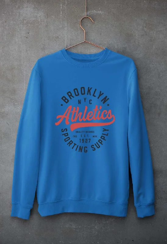 Holiday Sale soft athletic sweatshirtVarsity Brooklyn NYC Unisex Sweatshirt for Men/Women