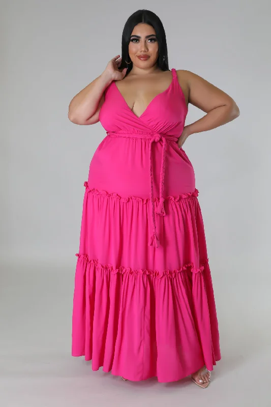 Today’s Deal casual midi dressPeaceful Vacays Dress