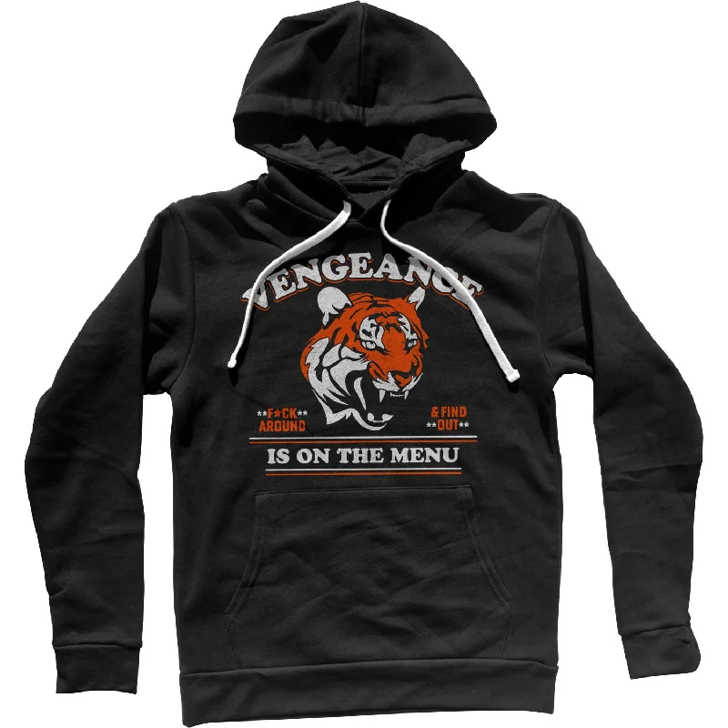 Huge Savings Vengeance is On The Menu Unisex Hoodie