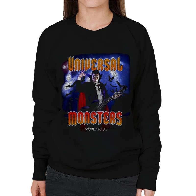 Exclusive Savings lightweight workout sweatshirtUniversal Studios Monsters Dracula On Tour Women's Sweatshirt