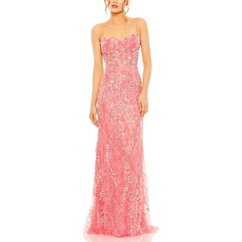 Act Now sleek midi dressMac Duggal Womens Lace Embellished Evening Dress