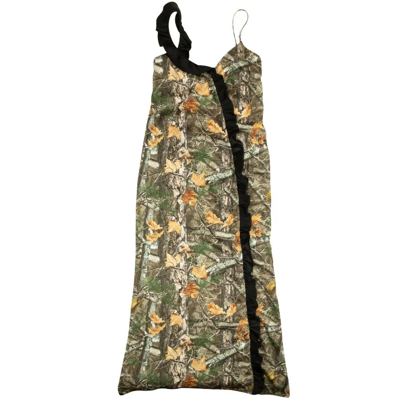 Great Deals mini dressGreen And Brown Forest Print Dress