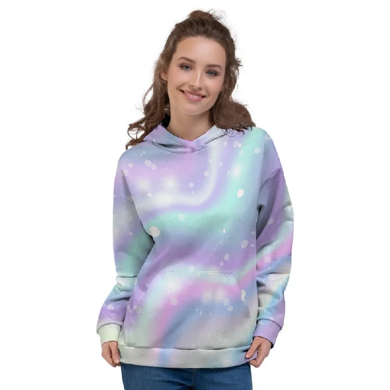 Shop and Save Holographic Psychedelic Women's Hoodie