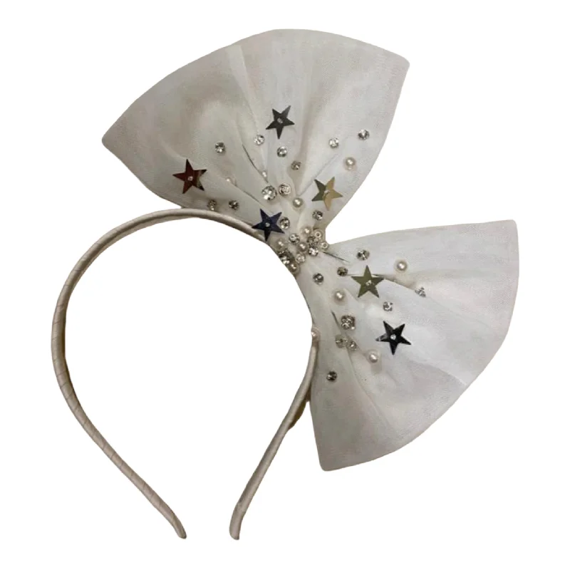 Instant Savings v-neck dressStar Headband in Ivory