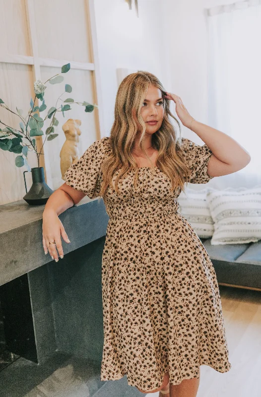 Online Specials puff sleeve dressReady For Romance Dress