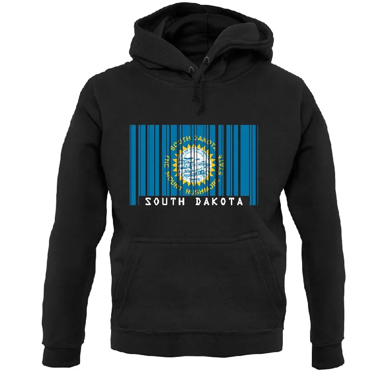 Hot Deal South Dakota  Barcode Style Flag Unisex Hoodie