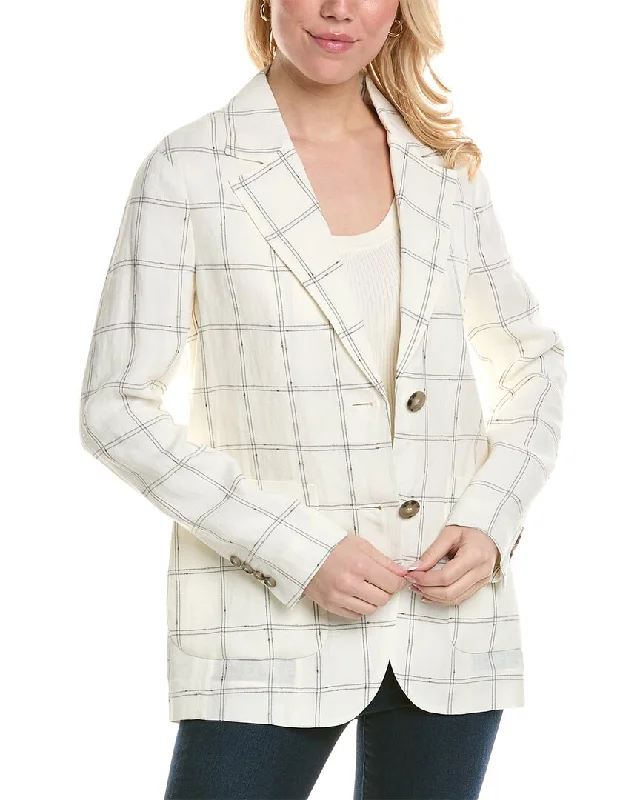 Deal Dash classic denim jacketPeserico Linen Jacket