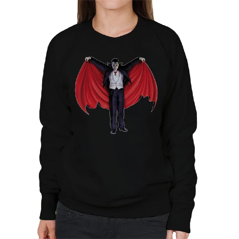 Value Deals minimalistic workout hoodieDracula Cape Full Women's Sweatshirt